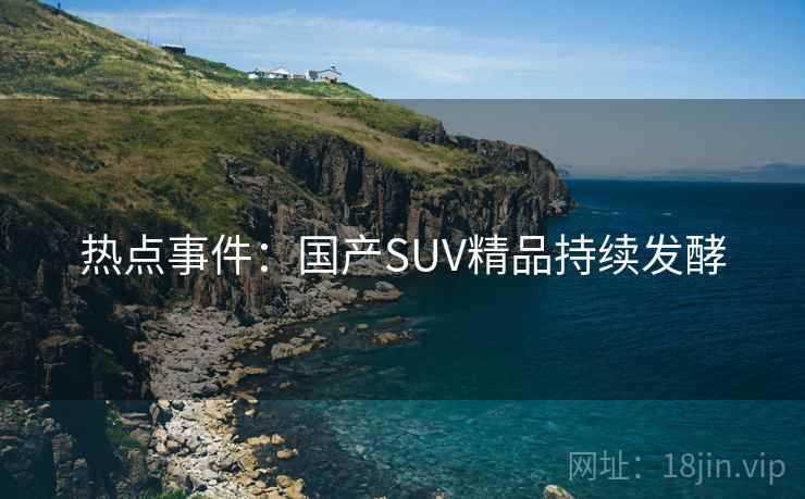热点事件:国产SUV精品持续发酵 热点事件:国产SUV精品持续发酵